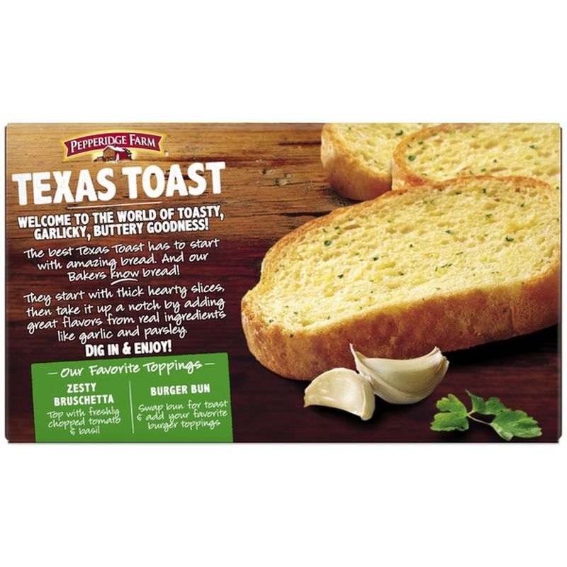 Pepperidge Farm® Texas Toast, Garlic (8 ct) Instacart