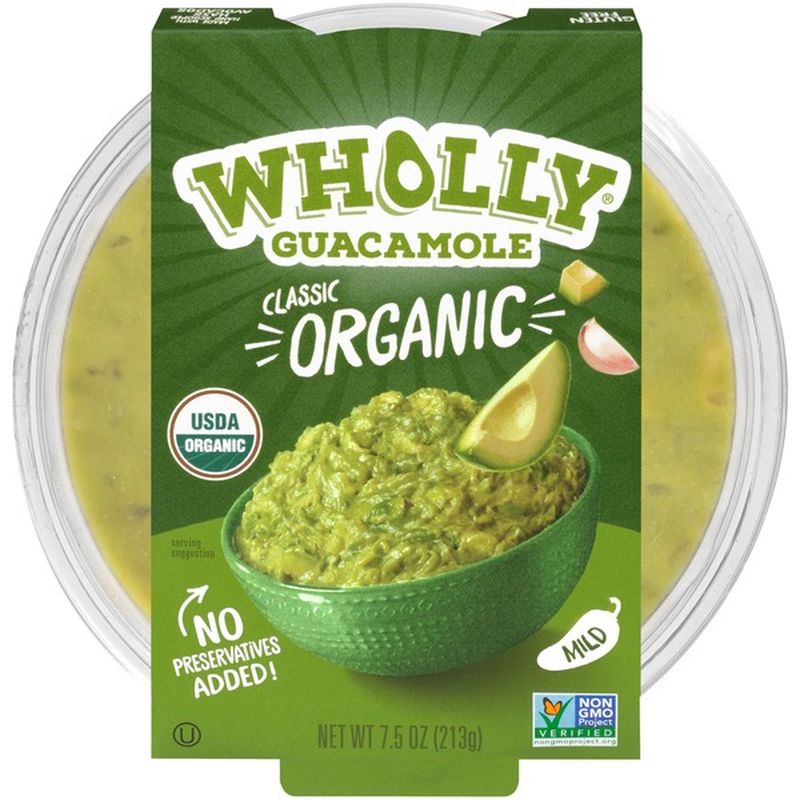 Wholly Guacamole Classic Organic Guacamole (7.5 oz) Instacart