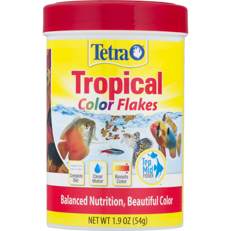 tropical color flakes