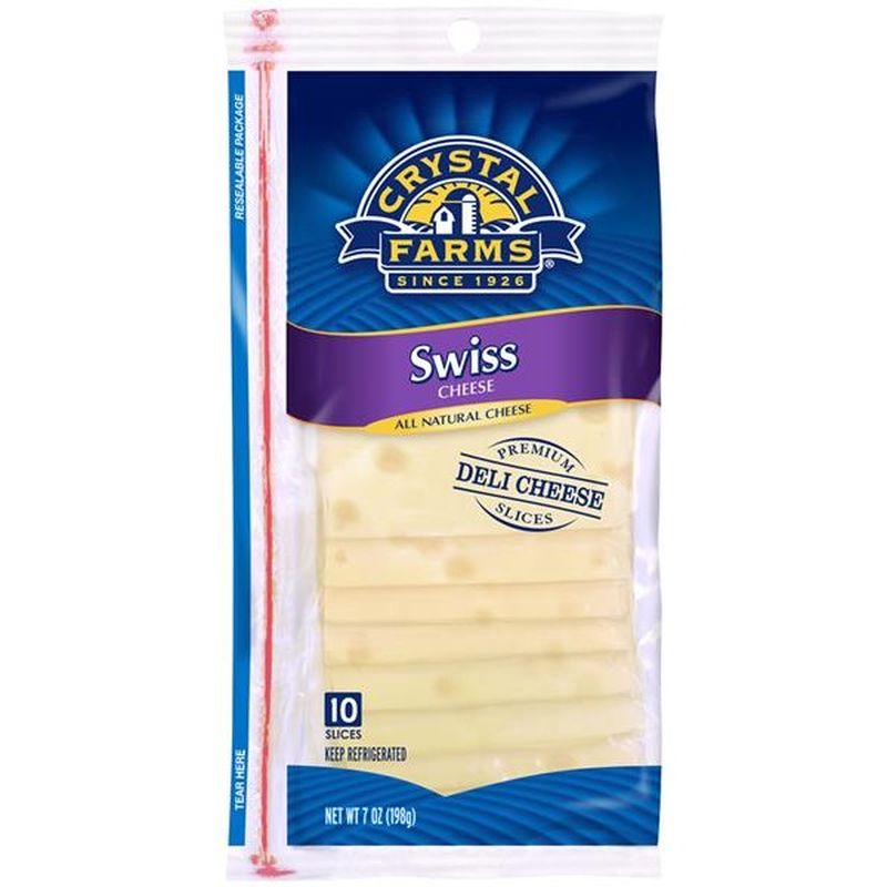 Crystal Farms Swiss Cheese (7 oz) Instacart