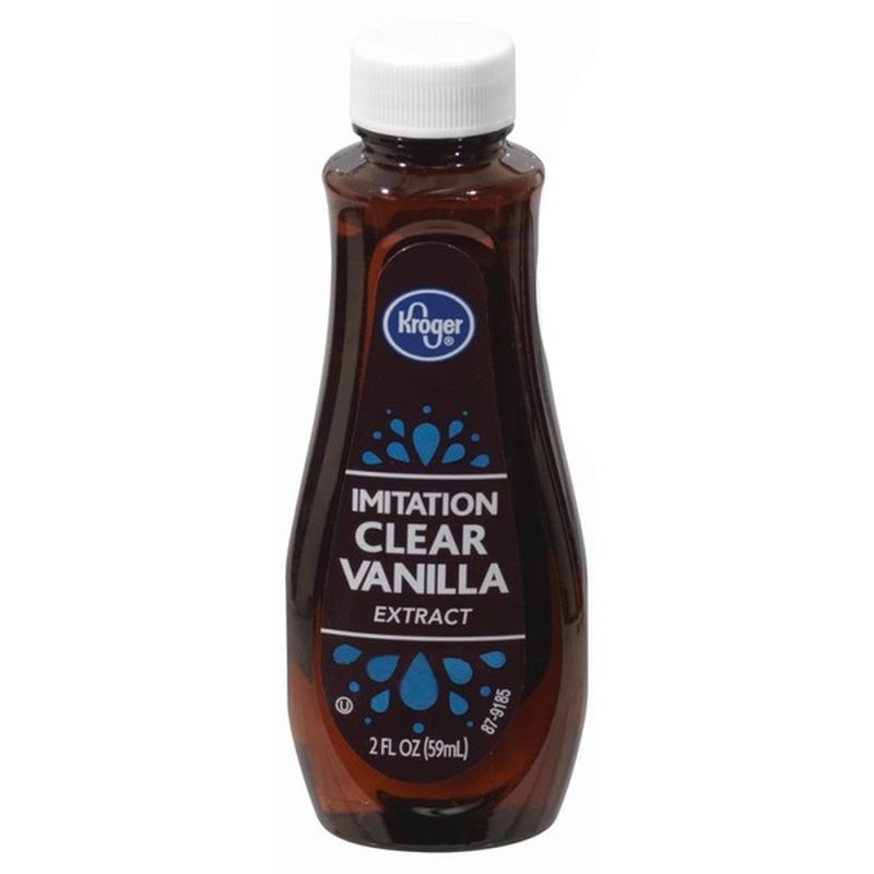 Kroger Imitation Clear Vanilla Extract