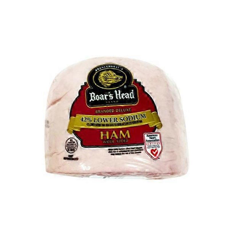 Boar's Head Lower Sodium Ham (per lb) Instacart
