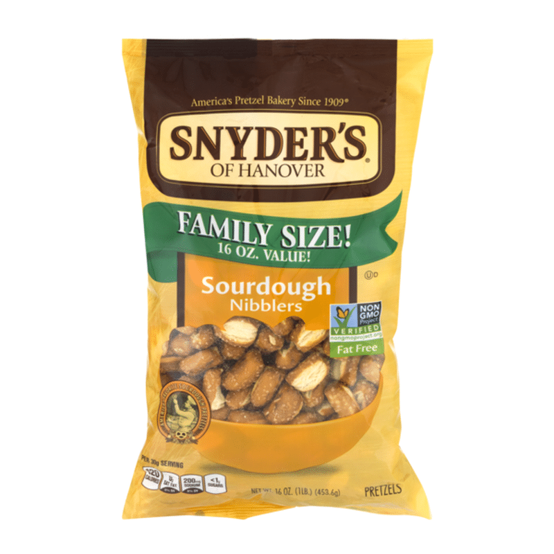 Snyder's of Hanover® Sourdough Nibblers Pretzels (16 oz) from Stop ...