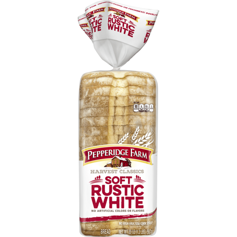 Pepperidge Farm Harvest Classics Soft Rustic White Bread 20 Oz