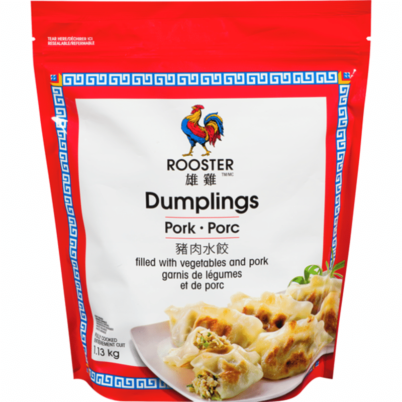 Rooster Pork & Vegetable Dumplings