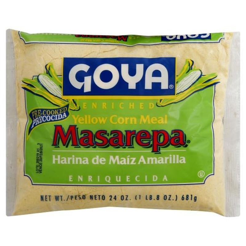 Goya Masarepa Pre Cooked Yellow Corn Meal 24 Oz Instacart