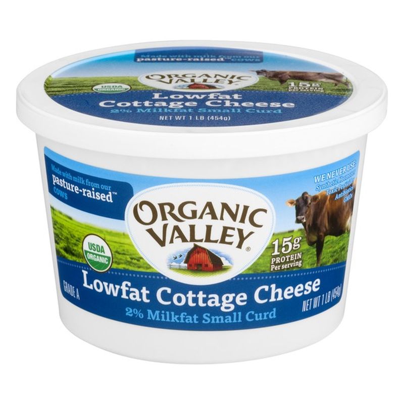 Organic Valley Small Curd Low Fat Organic Cottage Cheese (16 oz) from