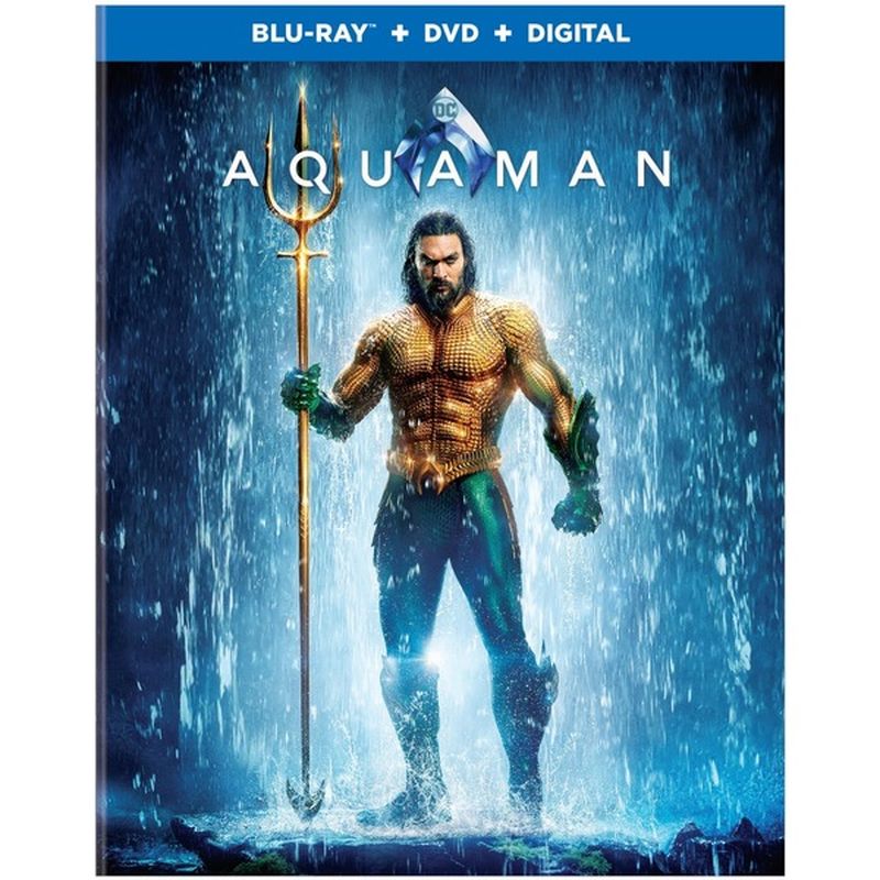 Warner Bros Aquaman DVD