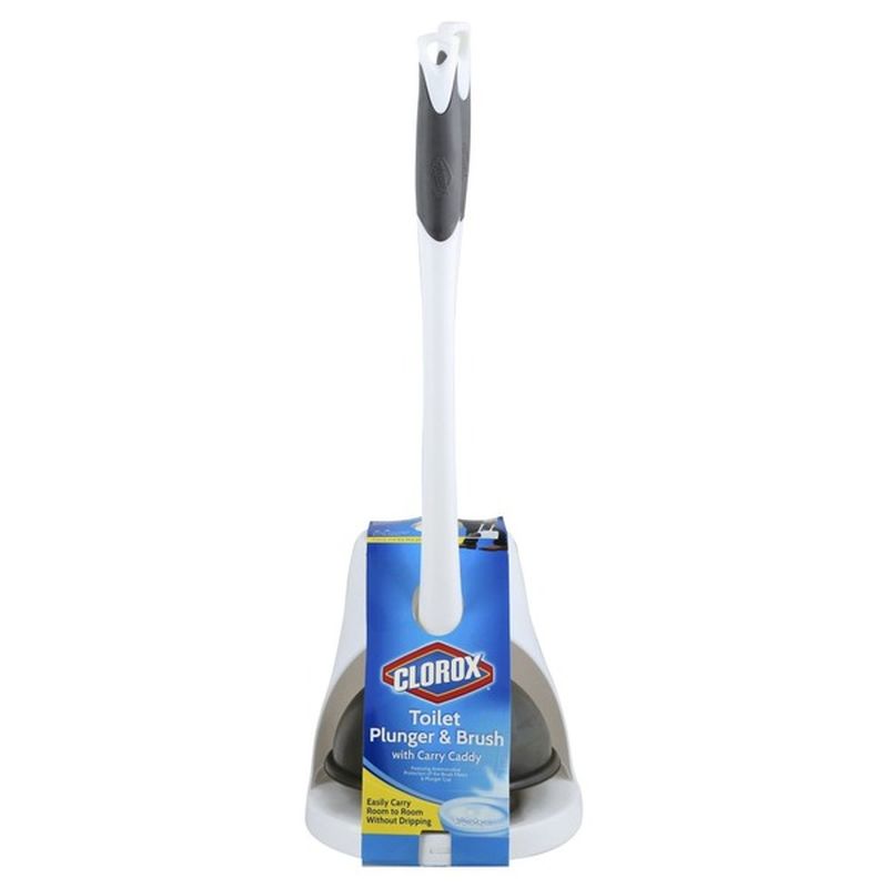 plunger toilet clorox brush caddy carry ct