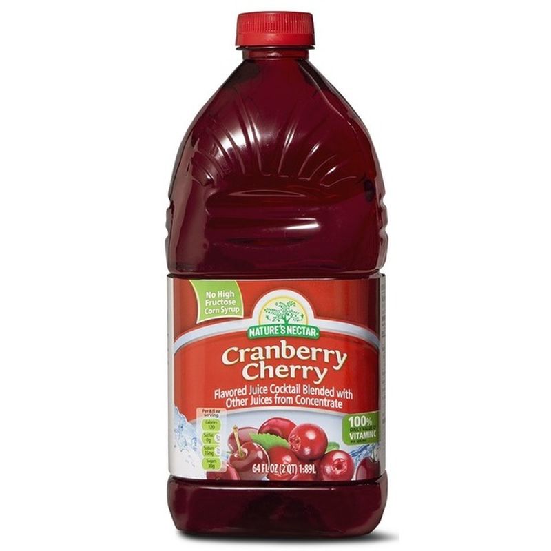 Nature's Nectar Cranberry Cherry Juice Cocktail (64 fl oz) from ALDI