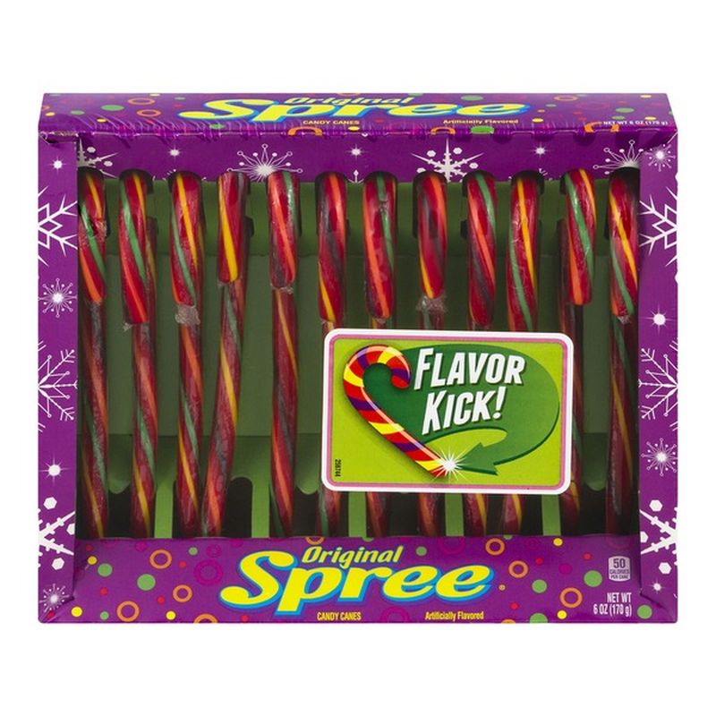 Spree Original Candy Canes (6 oz) Instacart