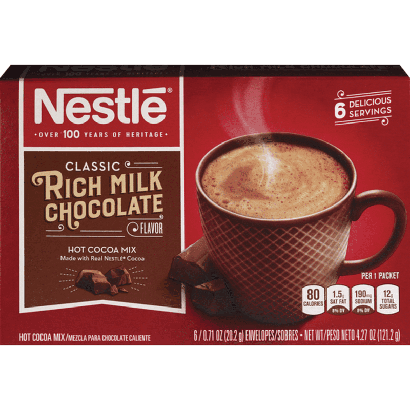 Nestle Rich Milk Chocolate Hot Cocoa Mix (6 ct) from CVS Pharmacy