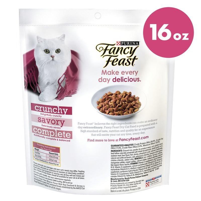 fancy feast filet mignon dry food