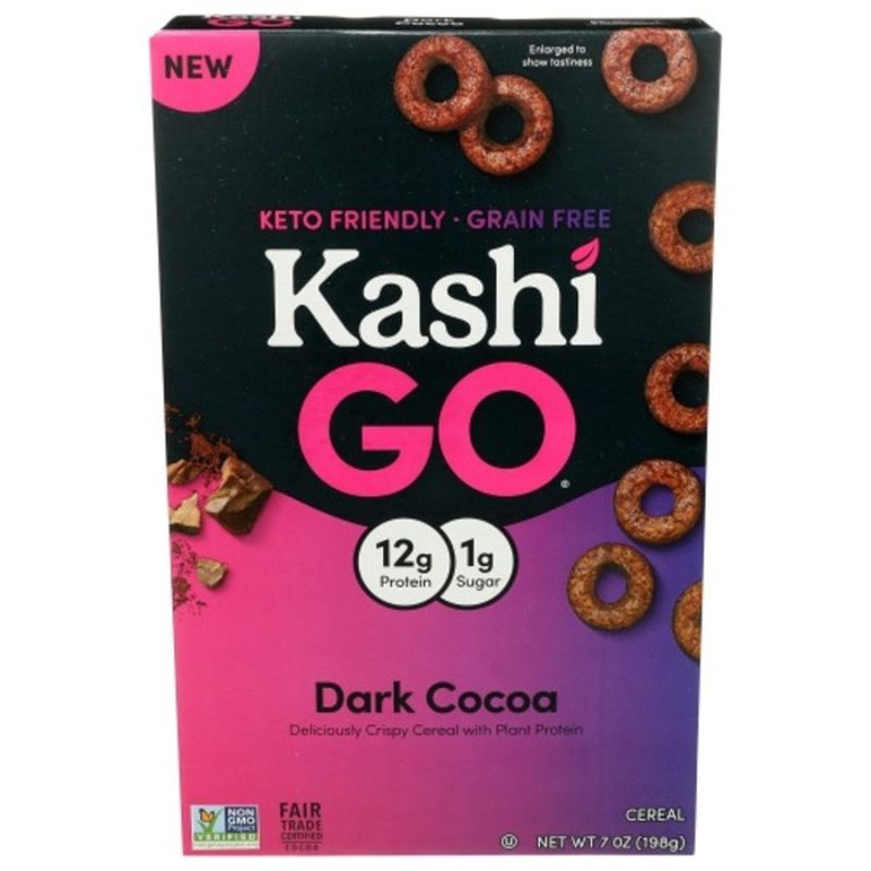 Kellogg's Kashi GO Breakfast Cereal, Vegan Protein, Keto Friendly