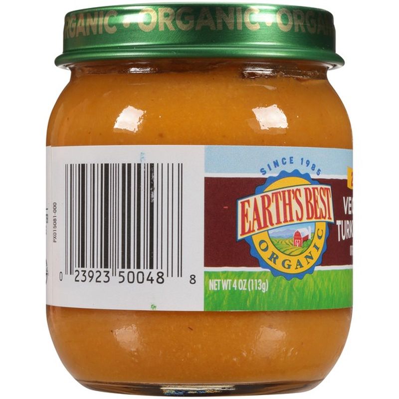 earth's best turkey baby food