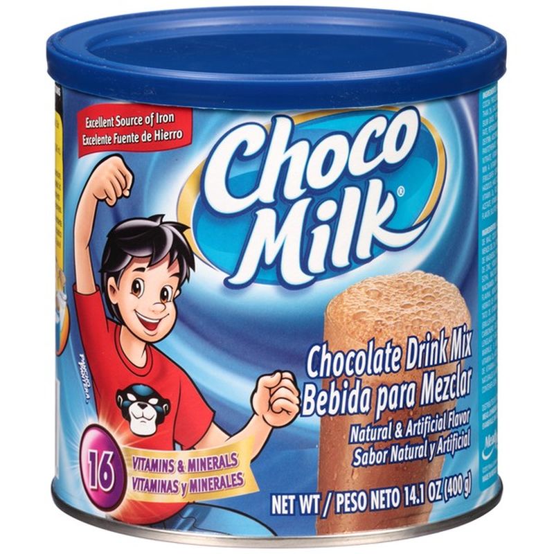 Choco Milk Drink Mix, Chocolate (14.1 oz) from ALDI Instacart