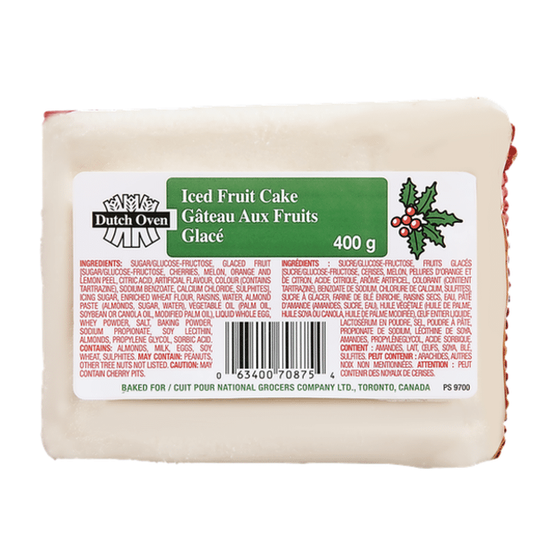 Alpine Cuisine Christmas Light Iced Cake
