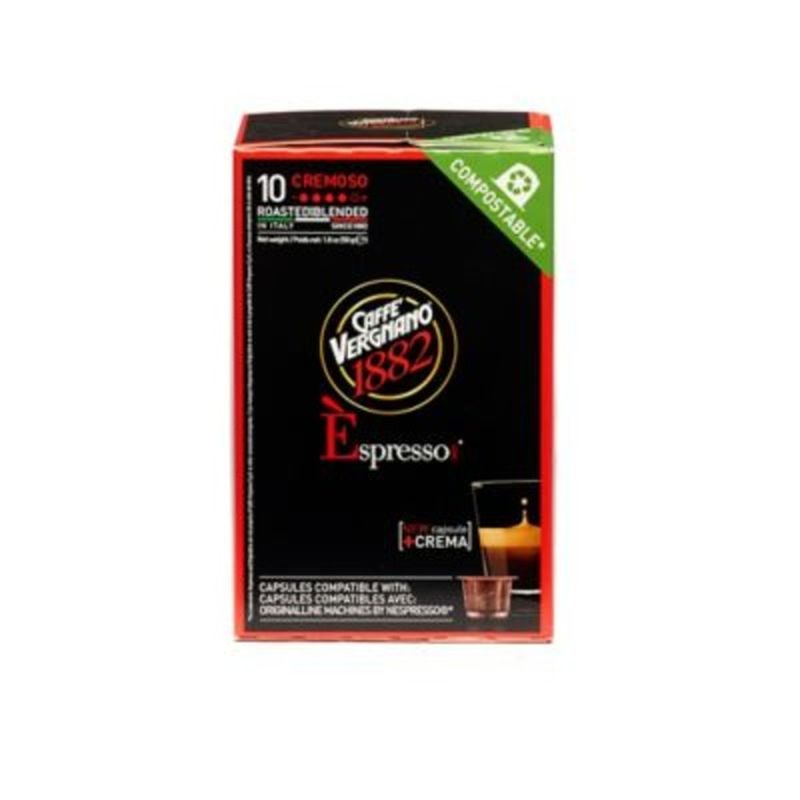 Caffe Vergnano Coffee, Espresso 1882, Capsules (10 each) Instacart