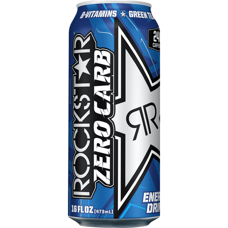 Rockstar Zero Carb Energy Drink (16 oz) Instacart