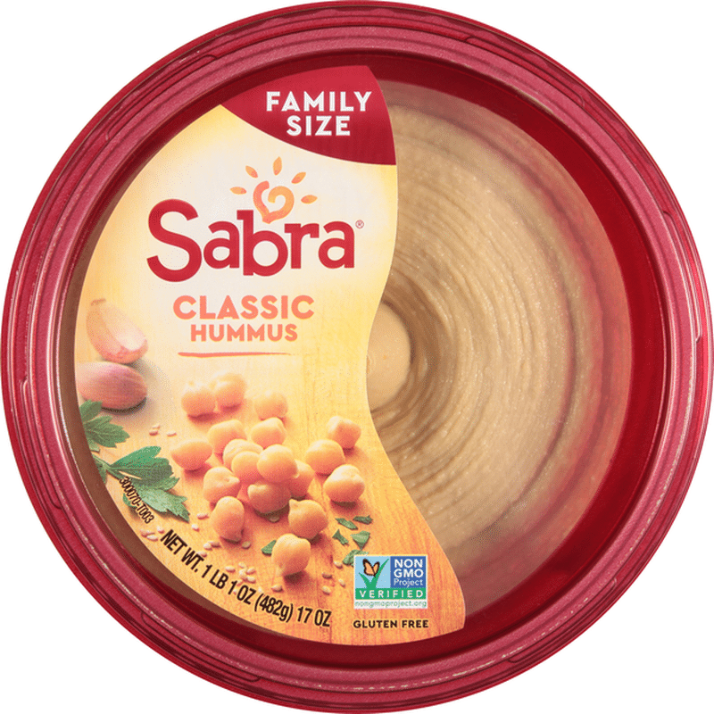 Sabra Family Size Classic Hummus (17 oz) from Safeway Instacart