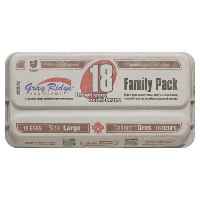 Gray Ridge Egg Farms Large Brown Eggs