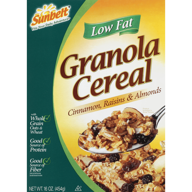 Sunbelt Cereal, Granola, Low Fat (16 oz) - Instacart