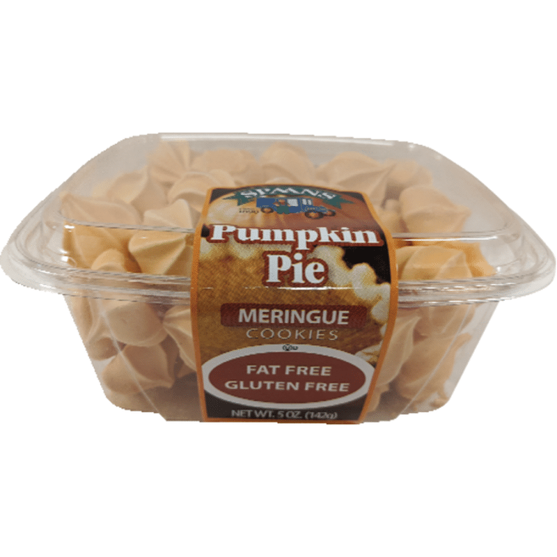 Spaans Cookie Co. Pumpkin Meringue Pie Cookies