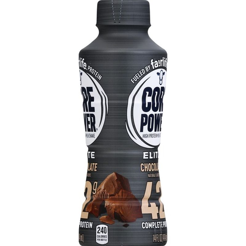 core power high protein milk shake chocolate