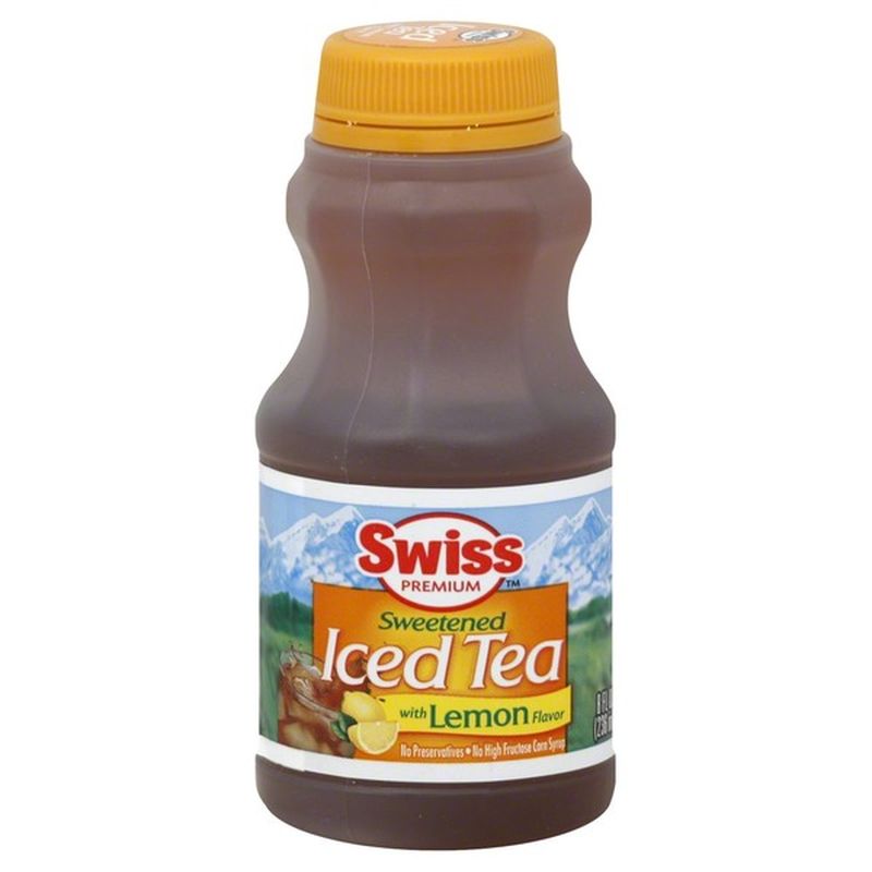 Swiss Iced Tea, Sweetened, with Lemon Flavor (8 oz) Instacart