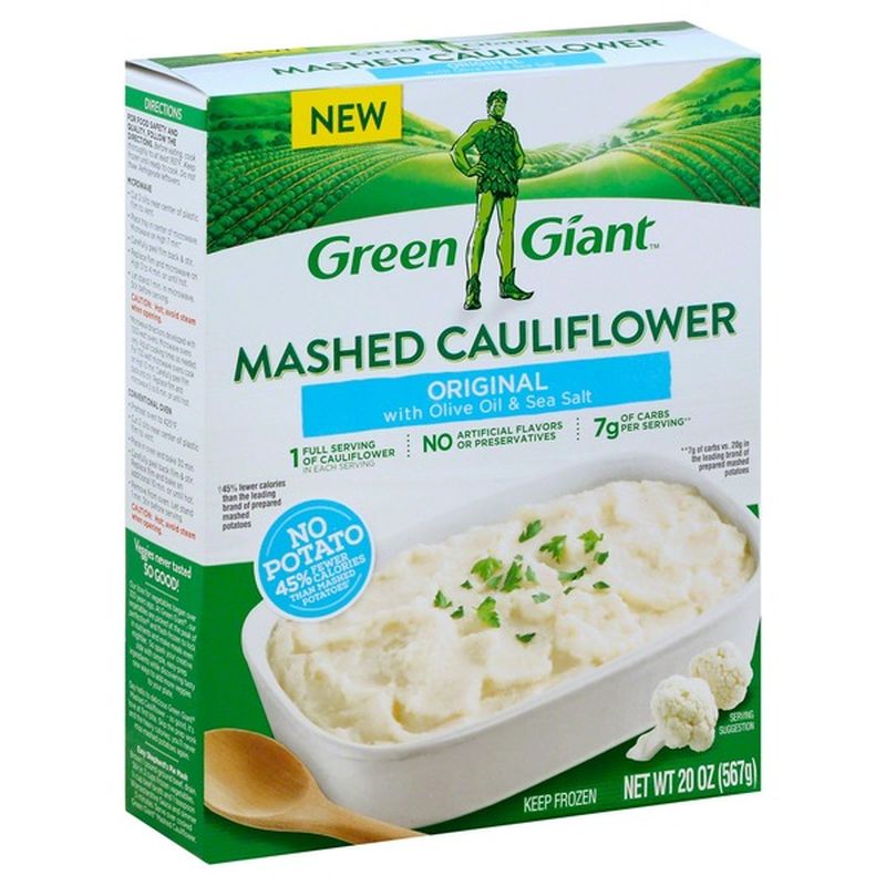 Green Giant Original Mashed Cauliflower (20 Oz) From H-e-b - Instacart