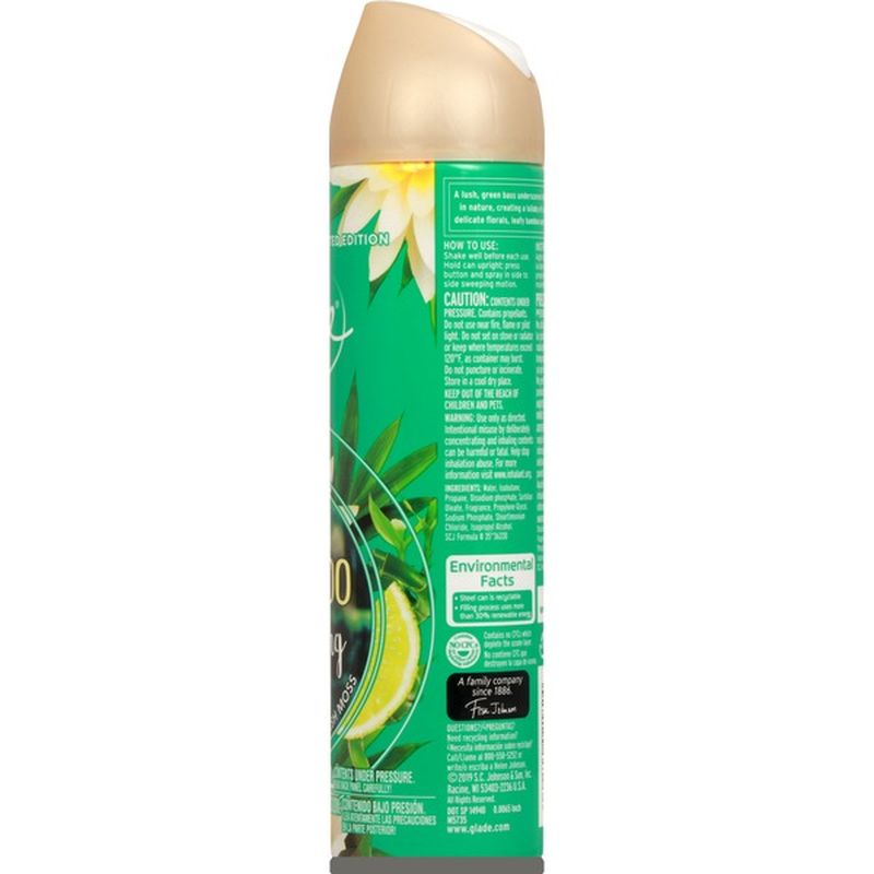 Glade Spray, Bamboo Bliss Song (8 oz) Instacart