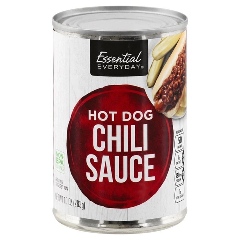 Essential Everyday Chili Sauce, Hot Dog (10 oz) Instacart