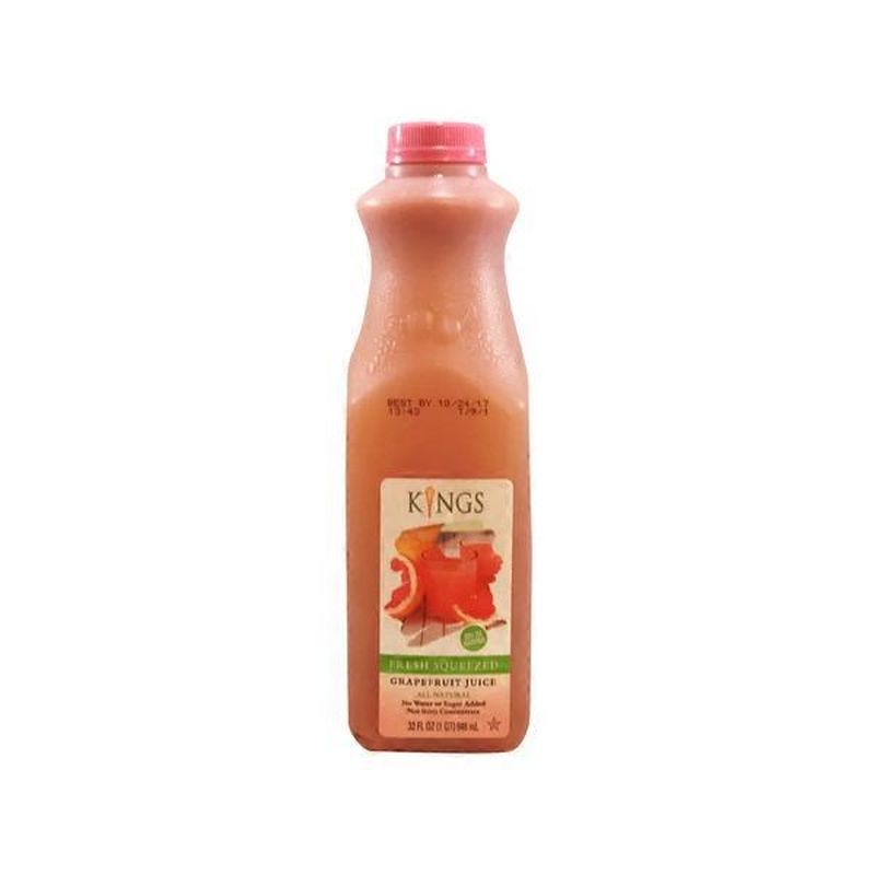 King's Fresh Squeezed Grapefruit Juice (1 qt) Instacart