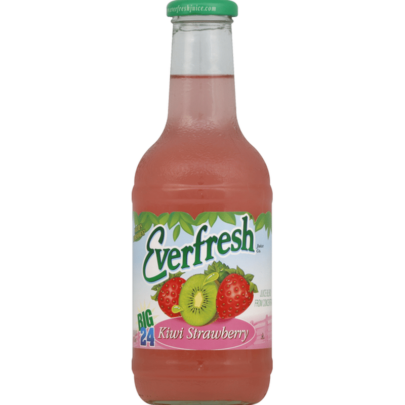 Everfresh Juice Blend, Kiwi Strawberry (24 oz) Instacart