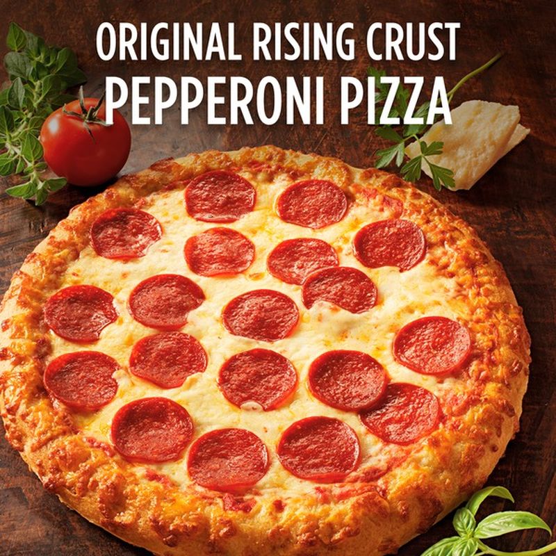 DiGiorno Original Rising Crust Pepperoni Frozen Pizza (87.832 oz ...