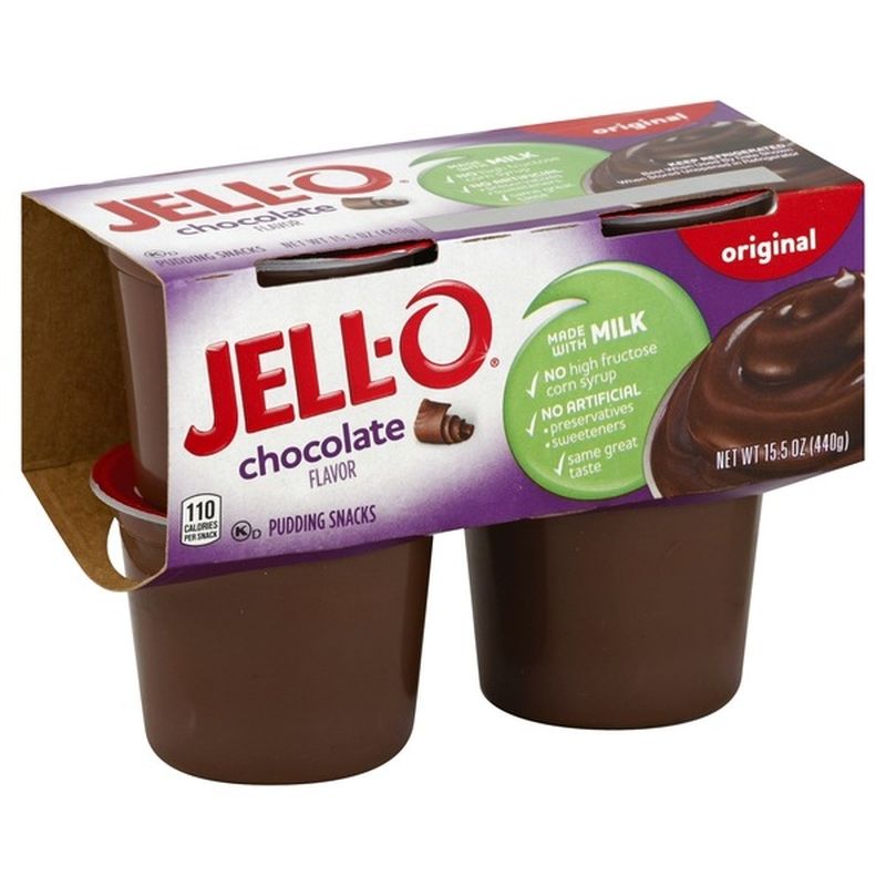 JellO Ready to Eat Chocolate Pudding Cups (3.875 oz) from Lucky