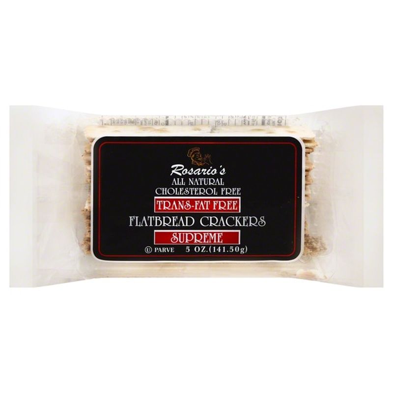 Rosarios Flatbread Crackers, Supreme (5 oz) Instacart