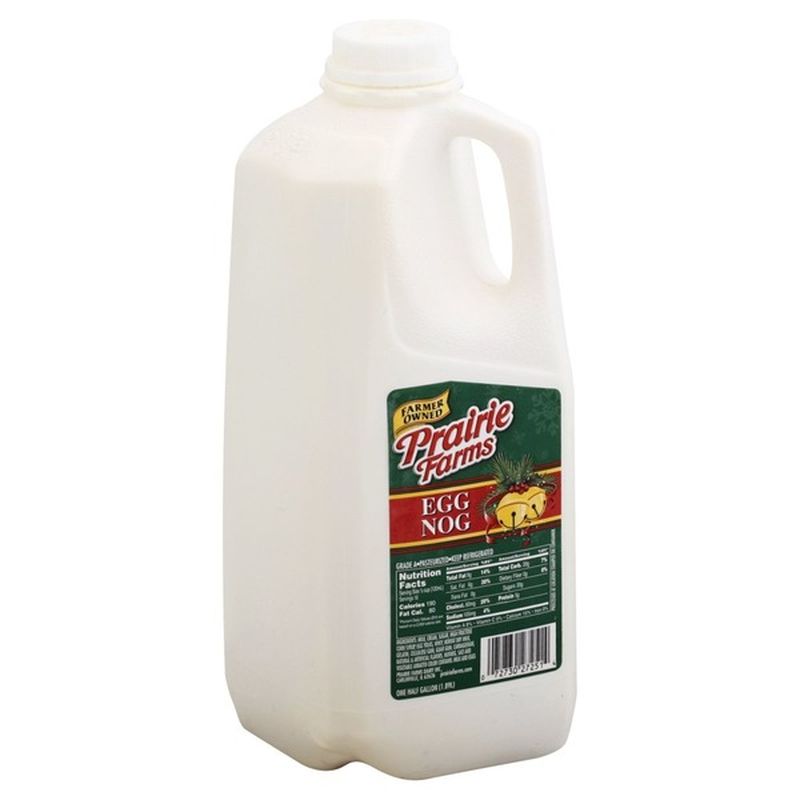 Prairie Farms Egg Nog (0.5 gal) Instacart