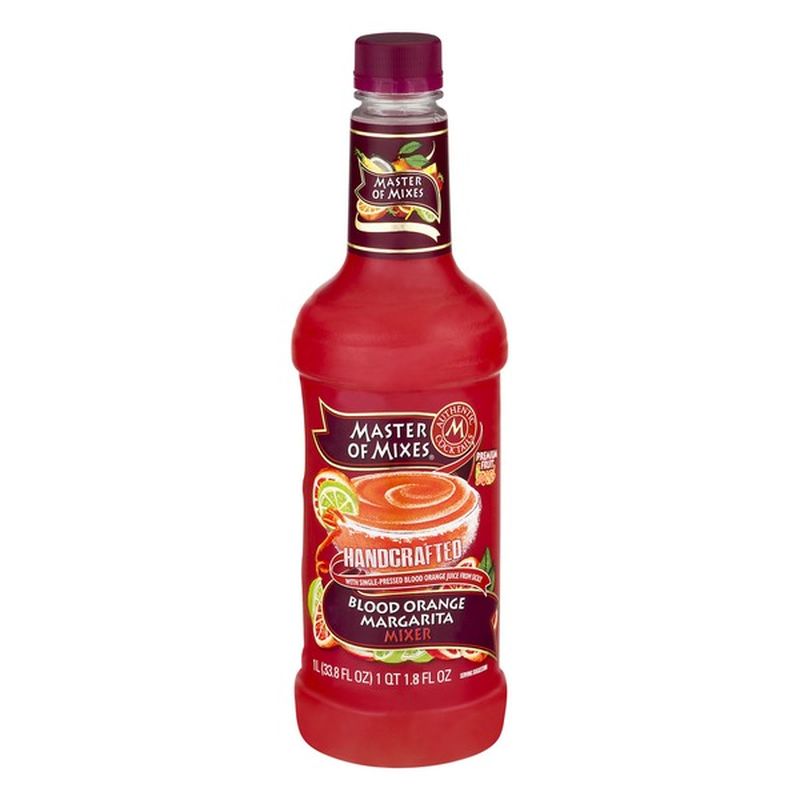 Master of Mixes Cocktail Mixer, Blood Orange, Handcrafted (1 L) from ShopRite Instacart