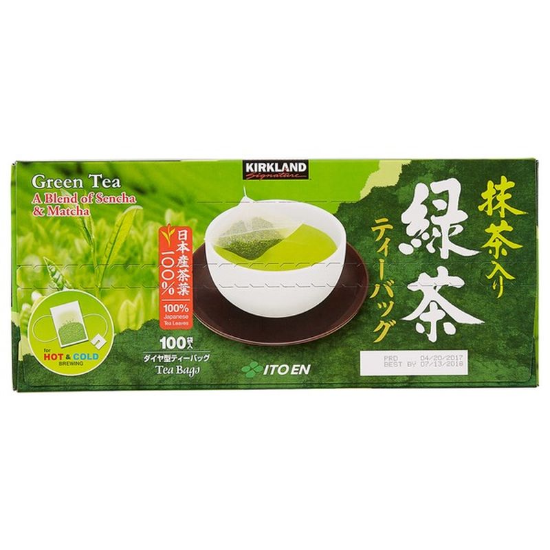 Kirkland Signature Japanese Green Tea, 100Count Instacart