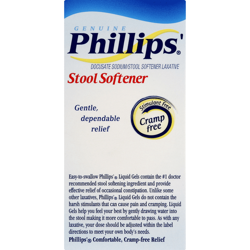 Philips Stool Softener, Liquid Gels (30 ct) Instacart