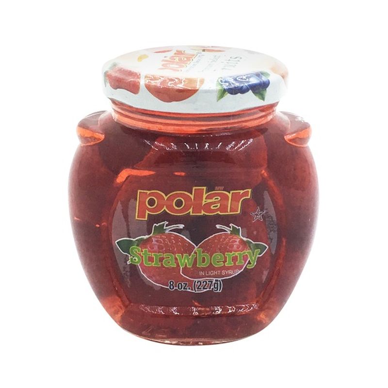 Polar Strawberry, in Light Syrup (8 oz) from Strack & Van Til Instacart