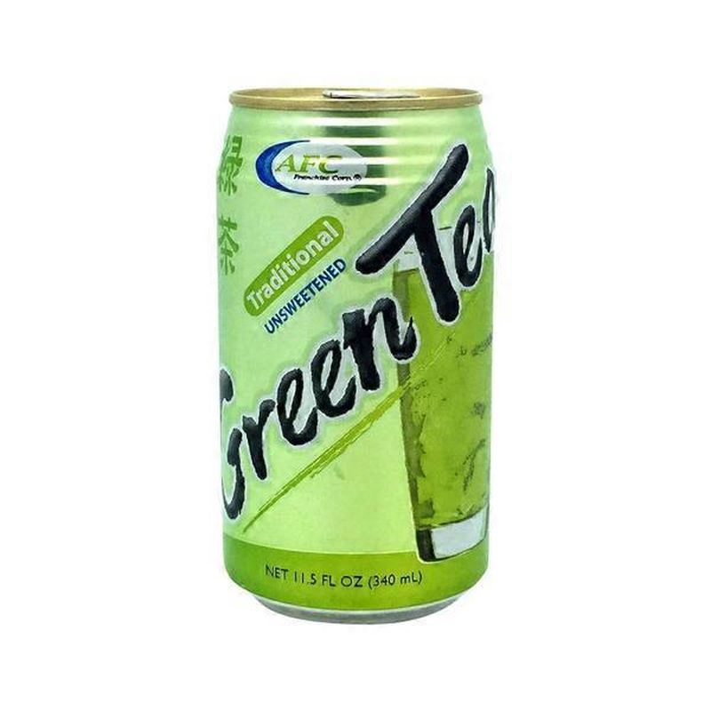 Afc Franchise Corp. Traditional Unsweetened Green Tea (11.5 oz) - Instacart