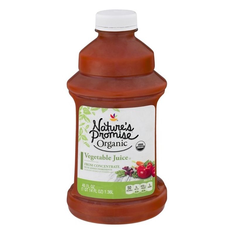 Nature's Promise Juice, Organic, Vegetable (46 oz) Instacart