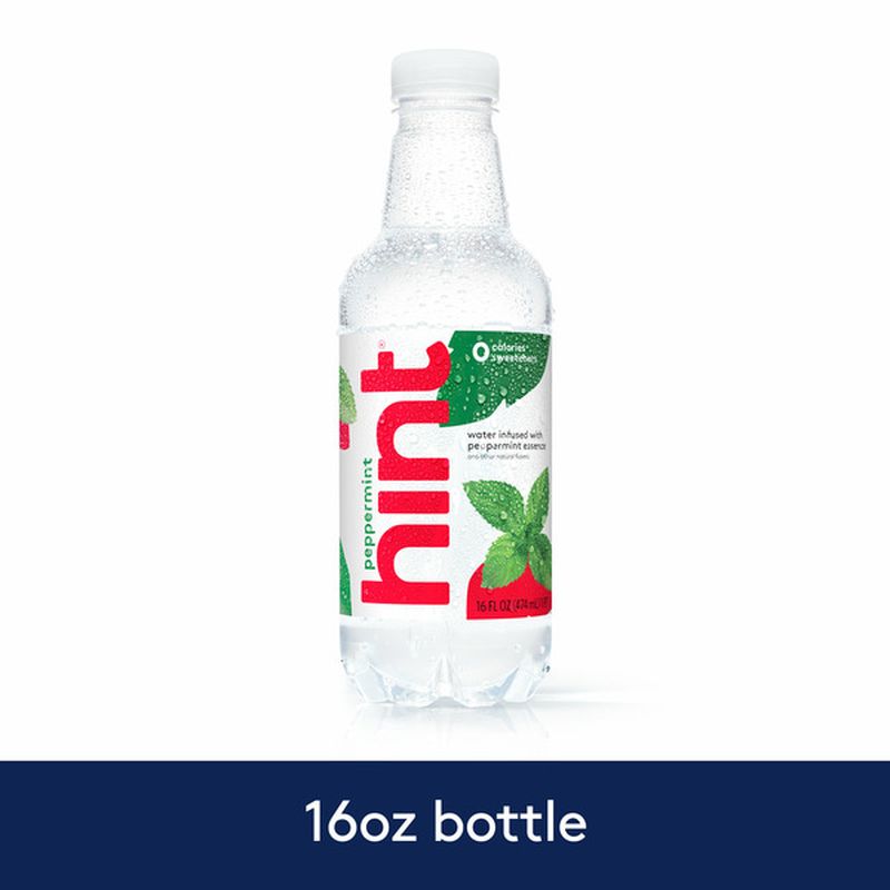 hint Peppermint Flavored Water (16 oz) Instacart