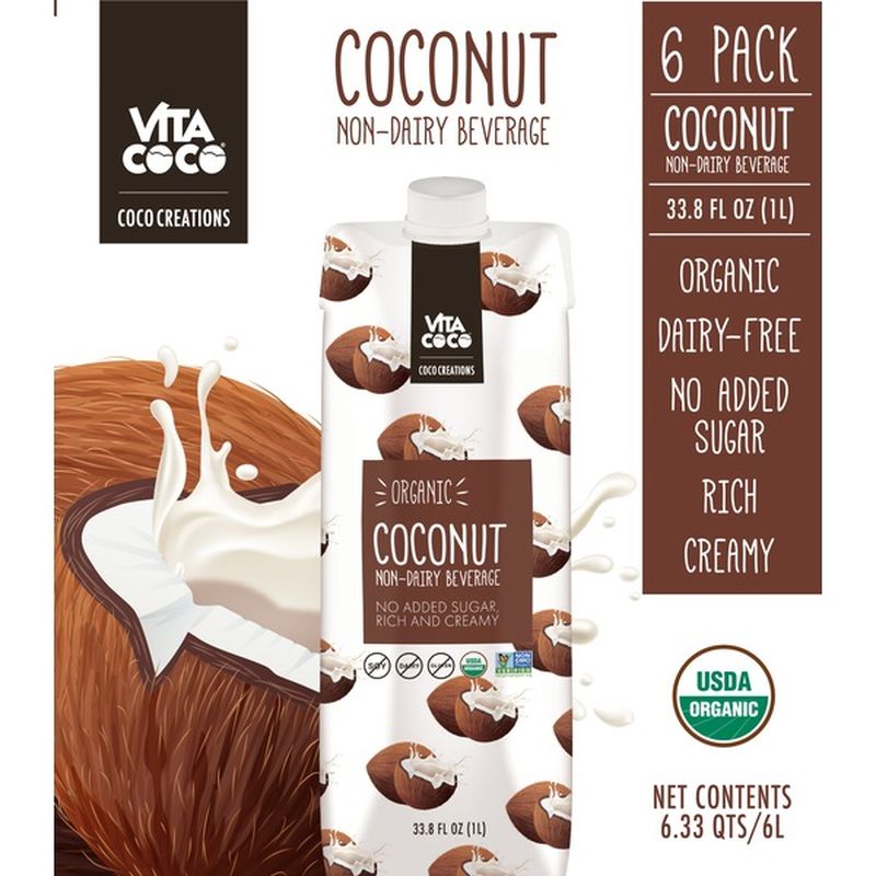 Vita Coco Organic Coconut Milk (1 L) - Instacart