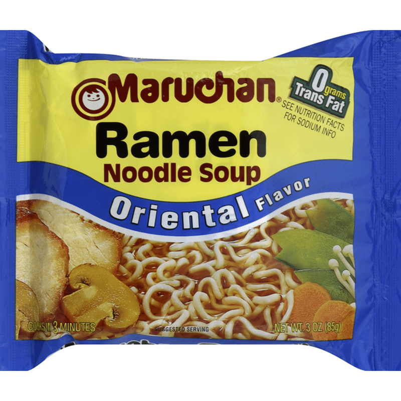 Maruchan Soup Ramen Noodle Oriental Flavor 3 Oz Instacart