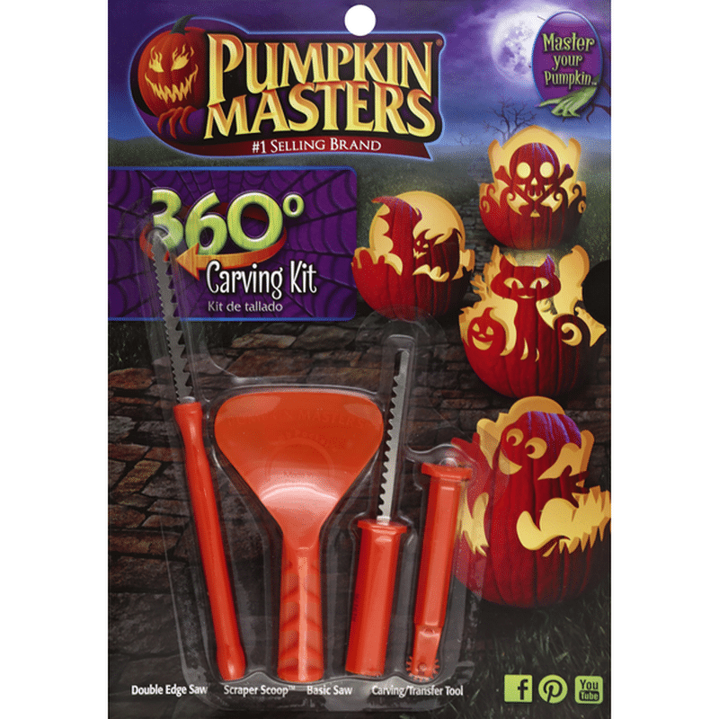 Pumpkin Masters Carving Kit, 360 Degrees (1 each) - Instacart