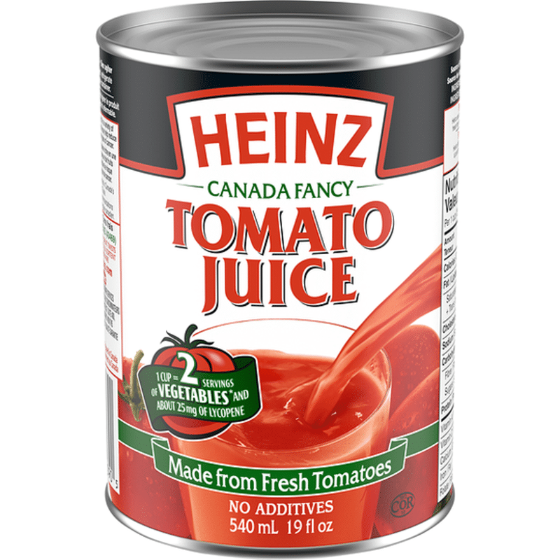 Heinz Tomato Juice (19 fl oz) Instacart