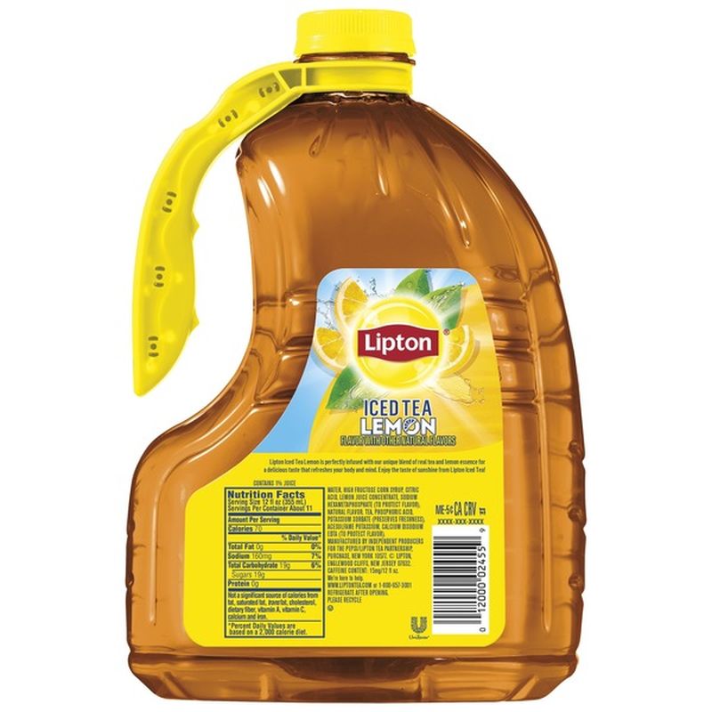 Lipton Iced Tea Lemon (1 gal) from Winn-Dixie - Instacart